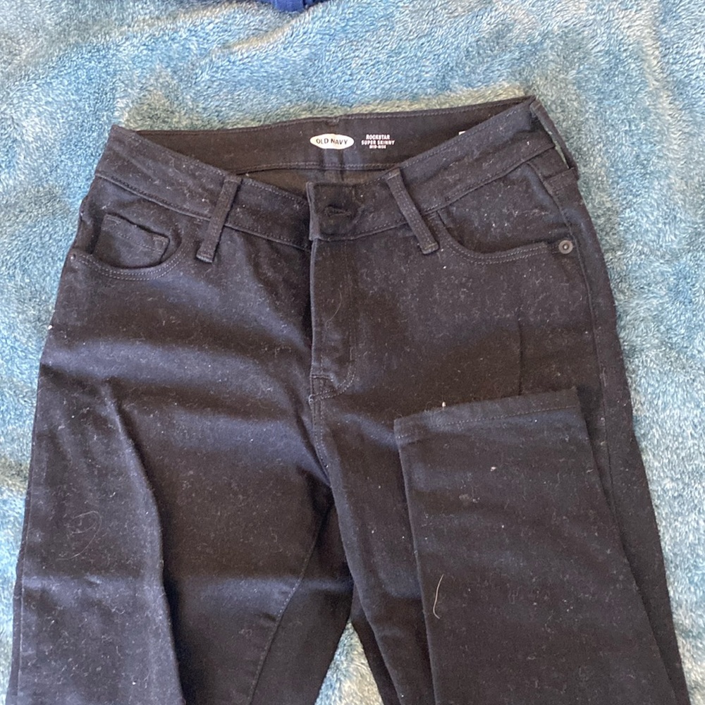 Old Navy Rockstar Super Skinny black jeans